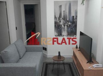Apartamento · 50m² · 2 Quartos · 1 Vaga · Flat com ótimo preço no bairro Consolação. Confira!