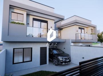Casa · 150m² · 3 Quartos · 2 Vagas · Sobrado novo 03 suítes, quintal amplo em Santa Felicidade