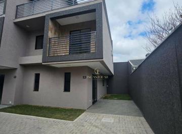 c9348c32f8937d3150dbd7bd4c0ccea56e6855bf · Sobrado Tríplex à Venda no Pinheirinho, 106m² de Área Interna + Terraço, Face Noroeste, 3 Dormitório