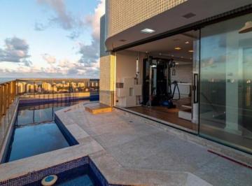 Apartamento de 5 quartos, Salvador · Cobertura Fantástica triplex, alto padrão 342m2, loteamento Aquários!