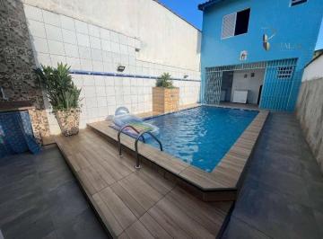 b6e54f520b71a7be3de43bf8213ff03220763816 · Casa em Praia Grande com 2 Dormitórios Piscina e Edícula Vila Mirim