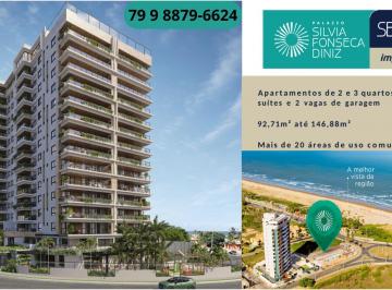 Apartamento de 3 quartos, Aracaju · Palazzo Silvia Fonseca Diniz - Frente Mar - 2 e 3 quartos com até 3 suítes