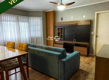 Apartamento · 49m² · 1 Quarto · 1 Vaga · VENDE-SE APARTAMENTO MOBILIADO COM 01 QUARTO, NO CENTRO DA CIDADE DE CANELA, A 2 MINUTOS DA CATEDRAL