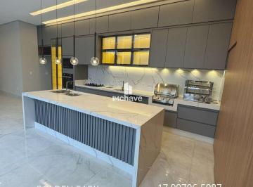 Foto 01 · Casa Nova e Completa de alto padrão no condomínio Golden Park em Mirassol-SP, com 4 suítes e 273m² d