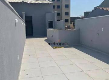 QUINTAL/ÁREA EXTERNA · Cobertura à venda, 124 m² por R$ 515.000,00 - Vila Humaitá - Santo André/SP