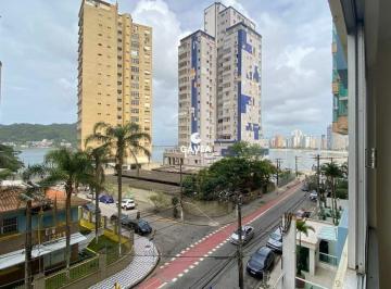 Vista da Sala · Apartamento à venda no Itararé em São Vicente.