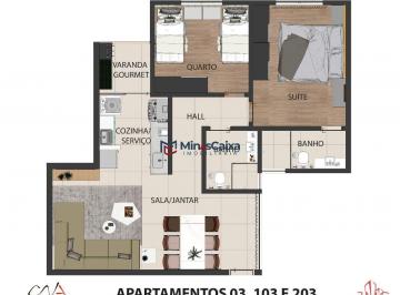 Apartamento · 125m² · 2 Quartos · 1 Vaga · Apartamento à venda no bairro Alto Primavera em Timóteo
