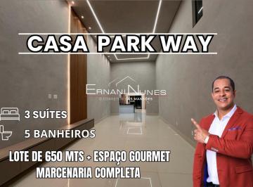 Foto 01 · Casa no Park Way Quadra 1 Composta por 3 suítes 5 banheiros lote de 650 mt e lazer NÃO FINANCIA