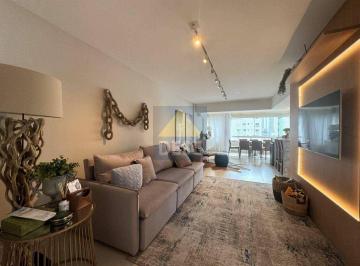 Apartamento · 160m² · 3 Quartos · 2 Vagas · Apartamento mobiliado quadra mar à venda no Ed. Lua Europa