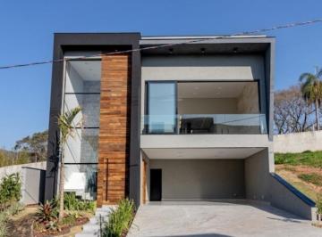Foto 01 · Casa de luxo com 4 suítes no Condomínio Reserva São Nicolau em Atibaia-SP: 264m², 3 salas e 4 vagas.