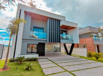 Casa · 540m² · 5 Quartos · 4 Vagas · SOBRADO PARA VENDA OU LOCAÇÃO MOBILIADA - 5 SUÍTES - 470m² - ALPHAVILLE II - URBANOVA - SÃO JOSÉ DOS