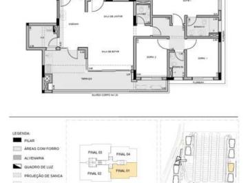 Apartamento · 125m² · 3 Quartos · 2 Vagas · Apartamento à venda Alphaville 125m2 / São Paulo / Contato: (11) 94332-1122