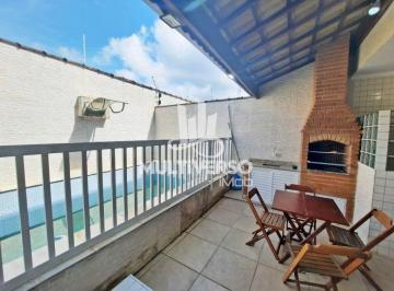 Casa · 172m² · 3 Quartos · 2 Vagas · Sobrado com 3 dormitórios (Porteira fechada) Guilhermina - Praia Grande/SP