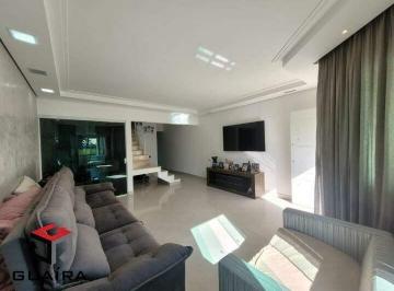 Sala de estar · Sobrado à venda 3 quartos 1 suíte 5 vagas Las Vegas - Santo André - SP