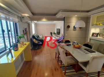 6f45594407725774827d42d99f64e806890cec31 · Apartamento com 3 dormitórios à venda, 134 m² por R$ 910.000,00 - Ponta da Praia - Santos/SP