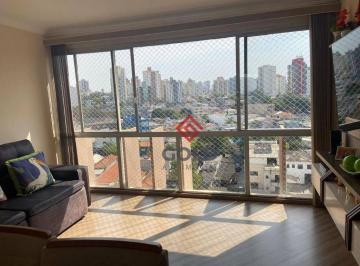 Sala de estar · Apartamento com 3 dormitórios à venda, 90 m² por R$ 628.000,00 - Casa Branca - Santo André/SP