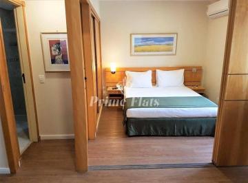 Apartamento · 31m² · 1 Quarto · 1 Vaga · Flat disponível para venda no Hotel Hampton Park, com 31m², 1 dormitório e 1 vaga