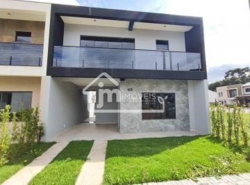 Casa · 127m² · 3 Quartos · 1 Vaga · Sobrado à venda no Condomínio Itaqui, no Bairro Itaqui – Campo Largo/PR