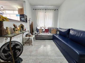 sala · Apartamento com 1 quarto à venda próxima a Praia das Astúrias - Guarujá
