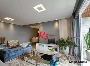 e6eb795d941f4e2870a6fcb460f7ae0d0957d297 · Apartamento à venda, 180 m² por R$ 2.660.000,00 - Aparecida - Santos/SP