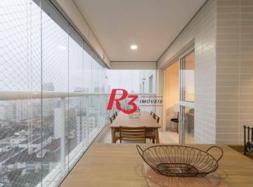 58b61589e63b9ab3e71a349db02d876e84842c75 · Apartamento com 3 dormitórios para alugar, 99 m² por R$ 12.000,02/mês - Gonzaga - Santos/SP