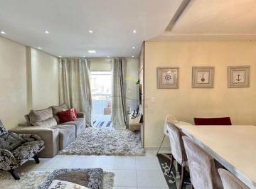 Apartamento · 123m² · 3 Quartos · 2 Vagas · Apartamento com 3 dorms, Guilhermina, Praia Grande - R$ 800 mil, Cod: 5251