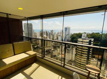 Apartamento de 1 quarto, Salvador · 1/4 com Belíssima Vista Mar para a Baía de Todos os Santos! Todo pronto! Prédio Novo! Alto Padrão!