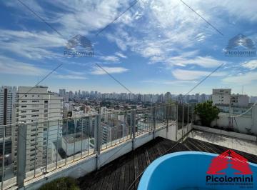 Foto 01 · Cobertura duplex 325m2 no Brooklin, vista livre, 1 suíte master, total de 5 dormitórios, 3 vagas de