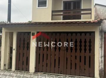 Casa · 90m² · 3 Quartos · 2 Vagas · Sobrado em   Rua Cidae de Osasco  - Balneário Itaóca - Mongaguá/SP