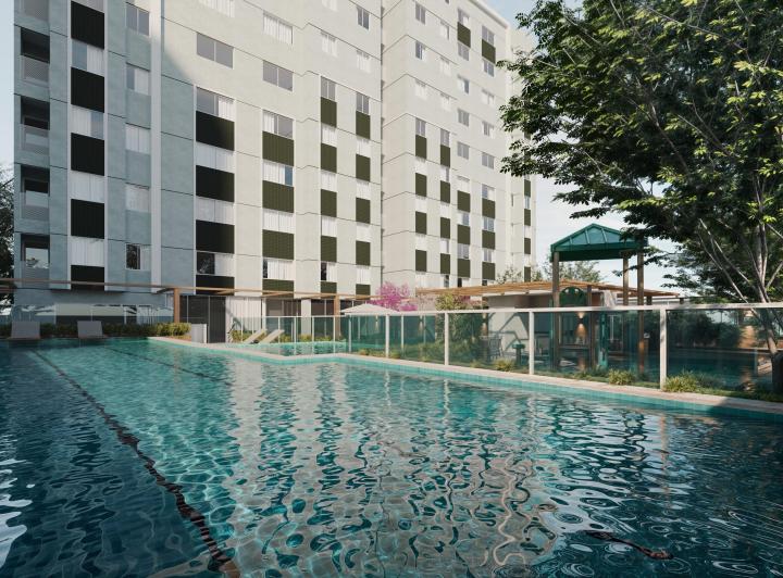 Imóvel novo vertical , Guará · Apartamento Guará - Residencial Portal do Parque II