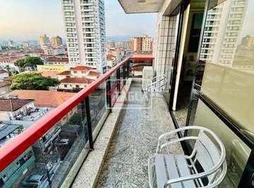 Apartamento · 134m² · 3 Quartos · 2 Vagas · Apartamento com 3 dorms, Embaré, Santos - R$ 1.100mi, Cod: 47