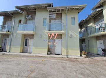 Casa · 75m² · 2 Quartos · 2 Vagas · Sobrado a 150m da Praia, com 2 dormitórios à venda, 75m² por R$ 485.000 - Porto Novo - Caraguatatuba