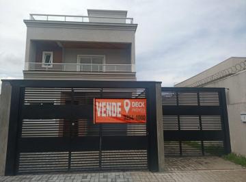 Casa · 156m² · 3 Quartos · 2 Vagas · 
                                Sobrado Triplex novo e frente pra rua à venda no Portão Curitiba co