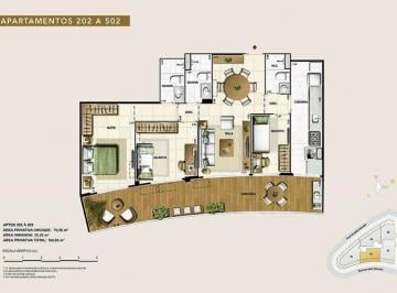 Planta 01 - 2 dorm 104 85m² · Apartamento à venda no bairro Lagoa - Rio de Janeiro/RJ