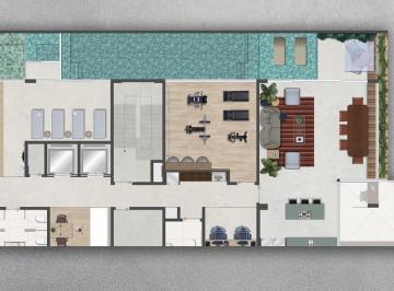 Pavimento lazer · Apartamento à venda no bairro Gávea - Rio de Janeiro/RJ