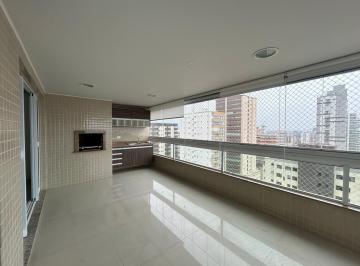 Apartamento de 3 quartos, Praia Grande · APARTAMENTO NO CAIÇARA 3 SUÍTES COM VISTA PRO MAR, SACADA GOURMET, 2 VAGAS!!!!