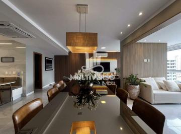 Apartamento · 166m² · 3 Quartos · 3 Vagas · Alto padrão 166m² no Pompeia, Santos – 3 suítes, 3 vagas, frente