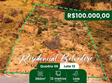 Terreno · 360m² · PARCELAMENTO SEM JUROS!