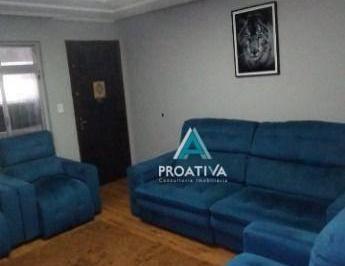 4d0d0283ac28fa3bdac5f47593ef31019277e8bb · Sobrado com 3 dormitórios à venda, 189 m² - Campestre - Santo André/SP