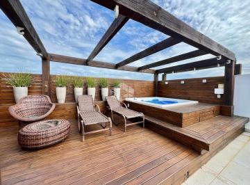 Casa · 130m² · 2 Quartos · 1 Vaga · Rossi Atlântida Duplex, Frente lago, 2 Dormitórios/1 Suíte, 2 vagas, Decorado e mobiliado