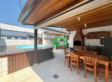 Terraço · Cobertura á venda na Praia das Astúrias | Rocha Imóveis Guarujá