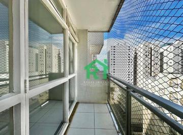 Sacada · Apartamento à beira mar com 3 quartos (1 suíte), 1 vaga à venda em Pitangueiras, Guarujá
