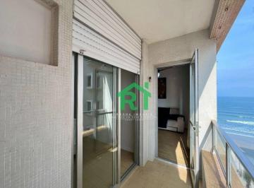 Sacada · Apartamento á Beira Mar, 2 Quartos, 1 Vaga, Jardim Astúrias, Guarujá/SP