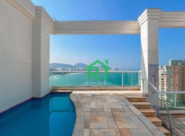 6321bf12bec6569bc07fb35555f3506efa1be0f4 · Cobertura Frente-Mar 5 Quartos, Lazer Privativo. Venda, 360m² R$5.500.000 - Jardim Astúrias - Guaruj