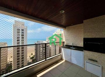 64a26fd461a605c297ec67b742e77530b3298e08 · Apartamento à beira mar com 3 dormitórios (1 suíte), 1 vaga, lazer, Jardim Astúrias, Guarujá/SP