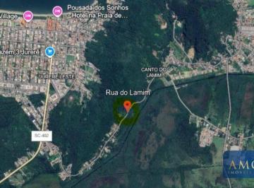 536f69b554e95135a55ed300b8dd588e3286fec8 · Terreno à venda, 1800 m² por R$ 490.000,00 - Canasvieiras - Florianópolis/SC