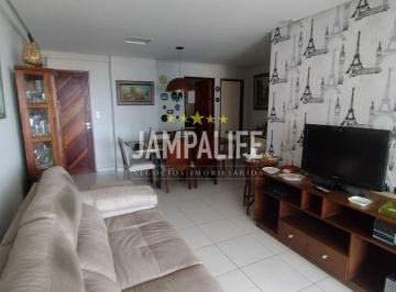 Apartamento · 135m² · 3 Quartos · 2 Vagas · Apartamento com 3 dormitórios à venda, 135 m² - Miramar - João Pessoa/PB