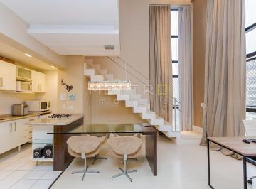 Apartamento · 65m² · 1 Quarto · 2 Vagas · APARTAMENTO LOFT EM CURITIBA - PR MOBILIADO NO B