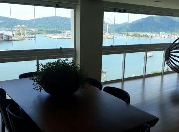 Apartamento de 3 quartos, Santos · Maravilhoso 3 suítes, finamente decorado, porteira-fechada, frente ao Mar !
