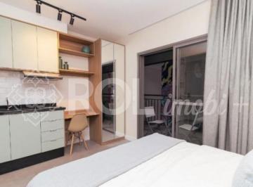 Foto 03 · STUDIO MOBILIADO COM 25 M² -  COM VARANDA - SEM VAGA - VENDA